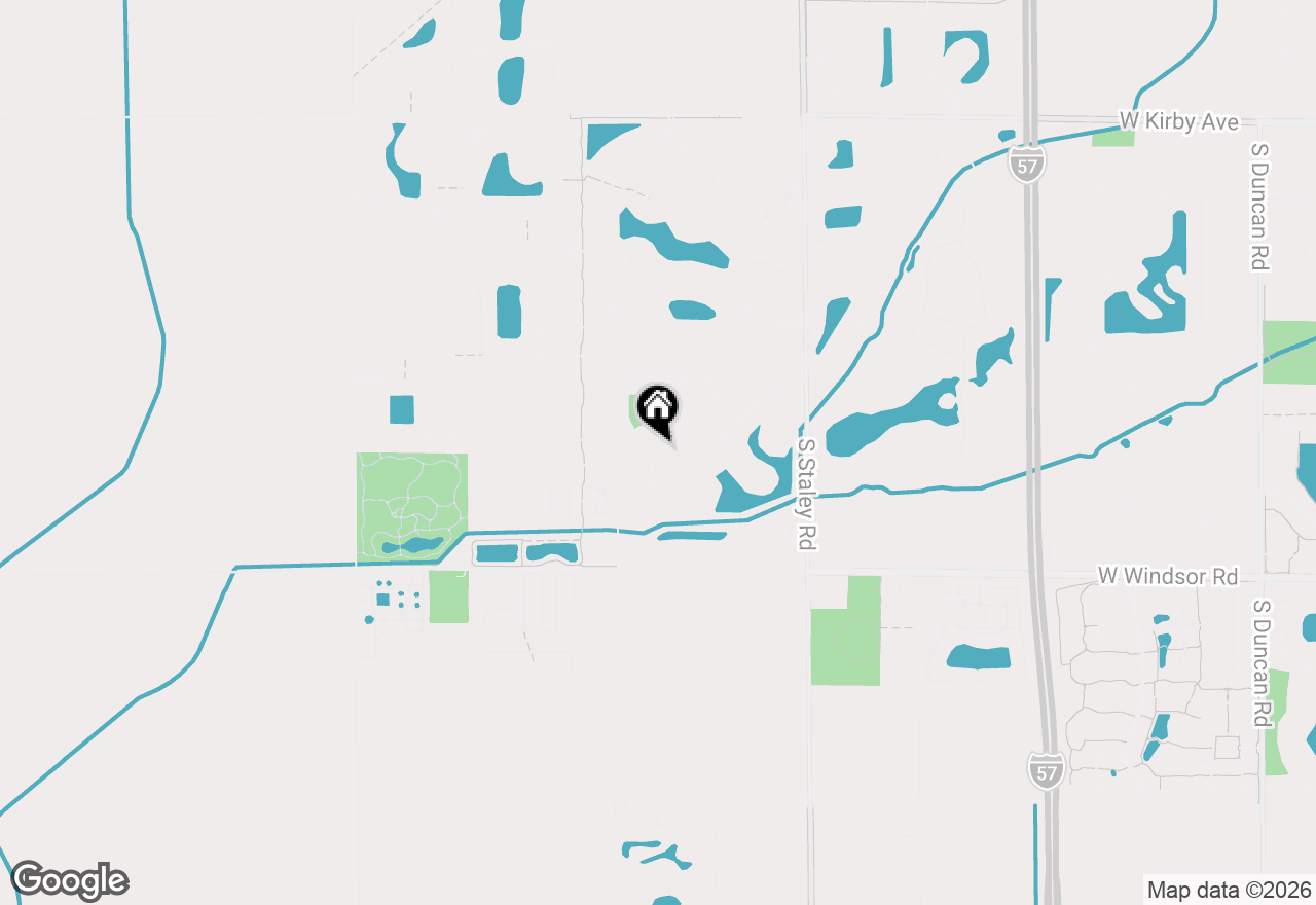 Map of 2208 Mullikin Drive, Champaign, IL 61822