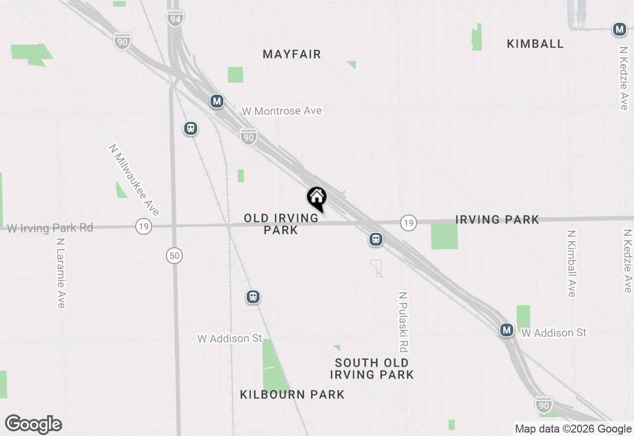 Map of 4001 N Kildare Avenue #102, Chicago, IL 60641
