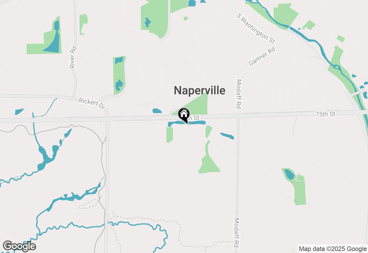 Map of 547 Fessler Avenue, Naperville, IL 60565