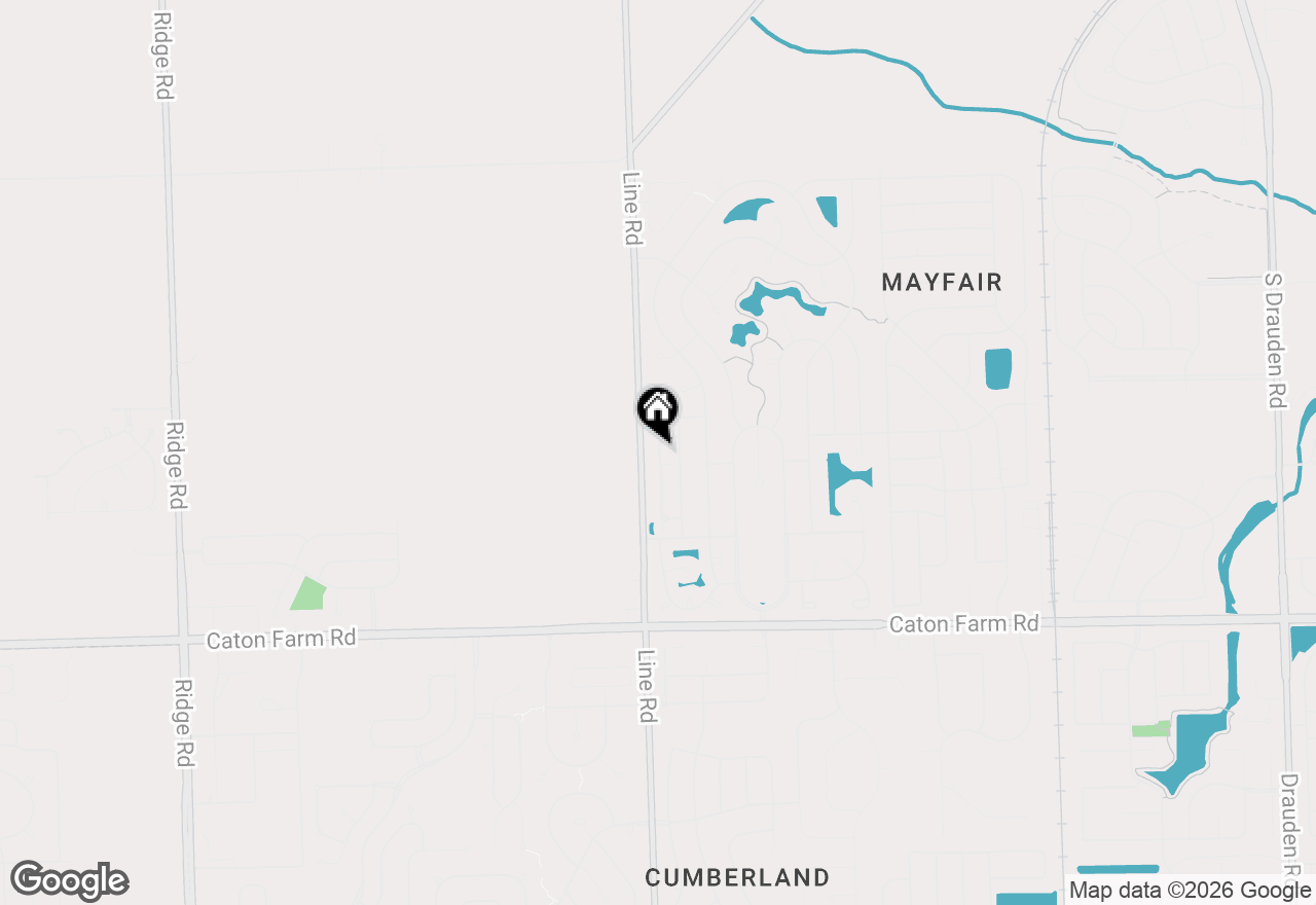 Map of 2671 Canyon Drive, Plainfield, IL 60586