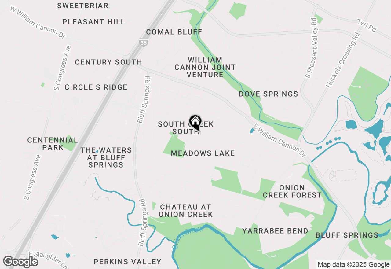 Map of 6900 Trendal Ln, Austin, TX 78744