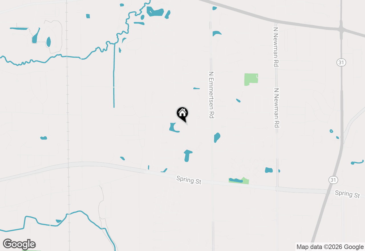 Map of 1706 Spring Meadow Ln, Mount Pleasant, WI 53406