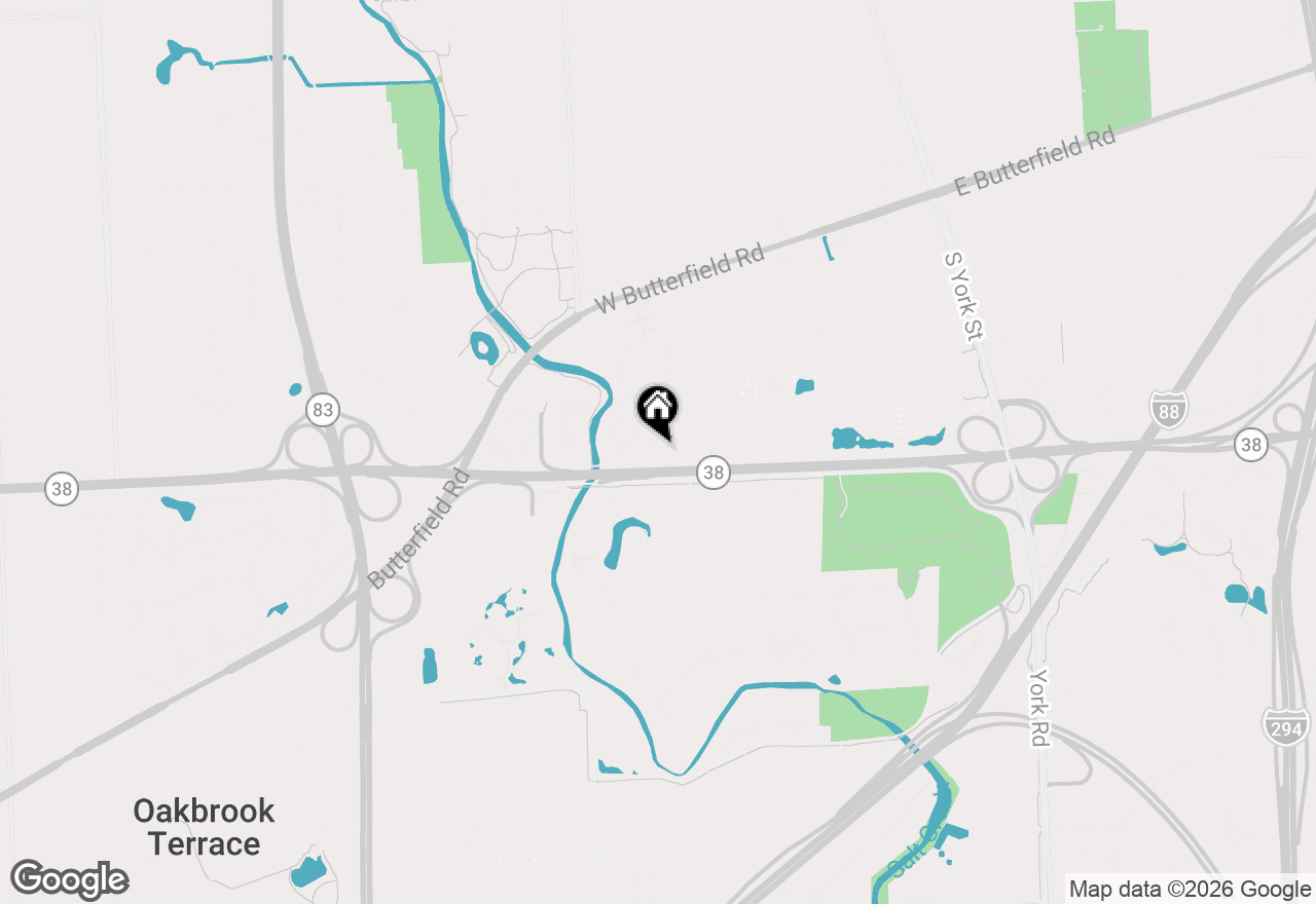 Map of 1 Maple Tree Court, Elmhurst, IL 60126