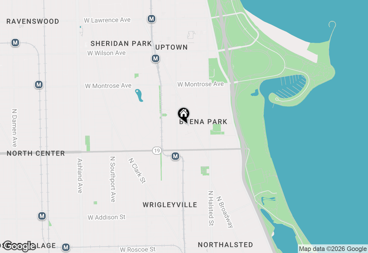 Map of (Address confidential), Chicago, Illinois 60613