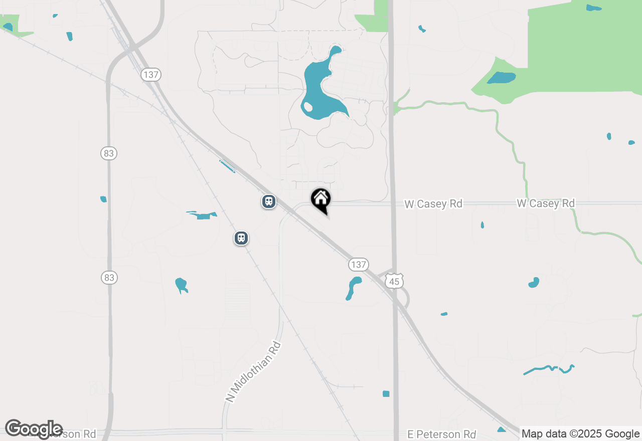 Map of 1587 Syracuse Drive, Grayslake, IL 60030