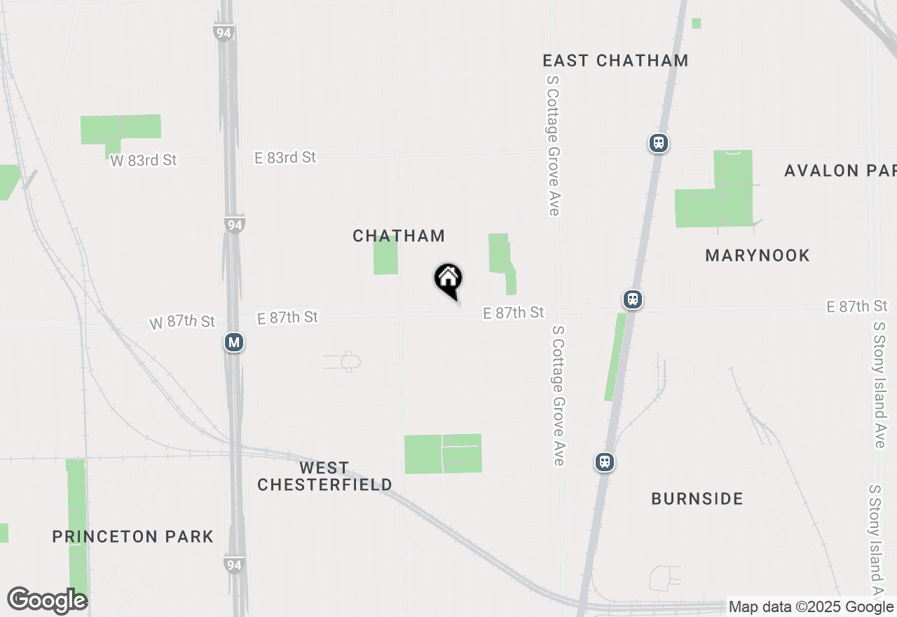 Map of 508 E 87th Street, Chicago, IL 60619