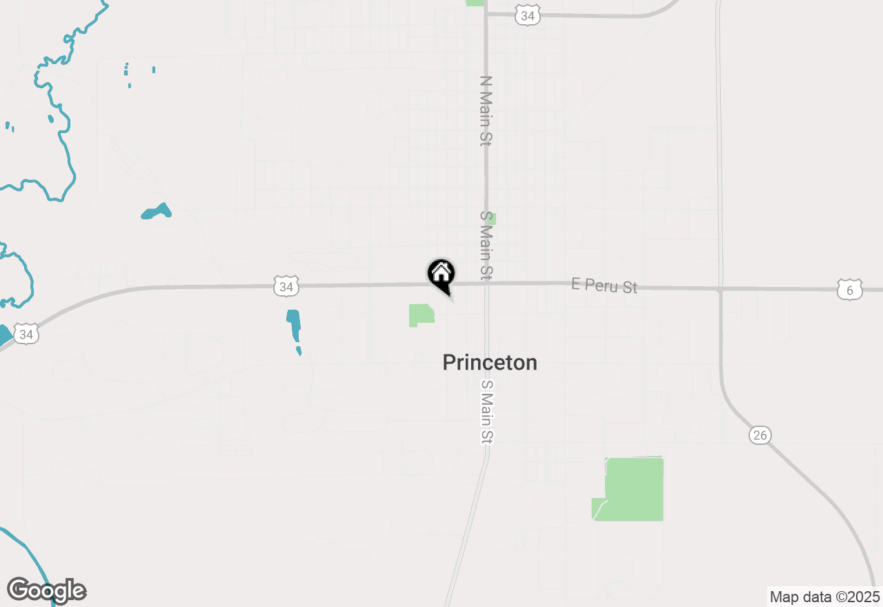 Map of 432 S 1st Street, Princeton, IL 61356