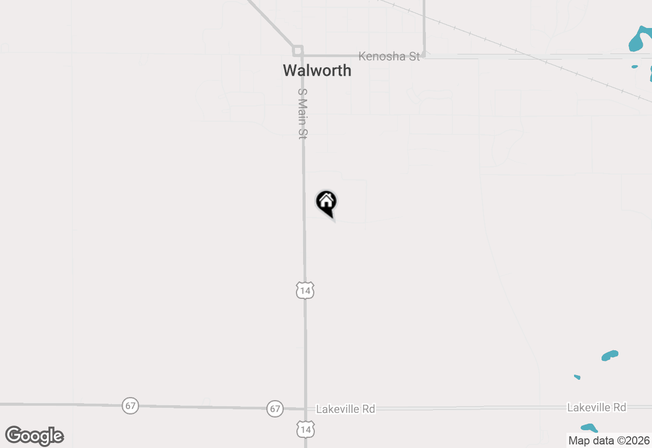 Map of 109 Prairie Dr, Walworth, WI 53184