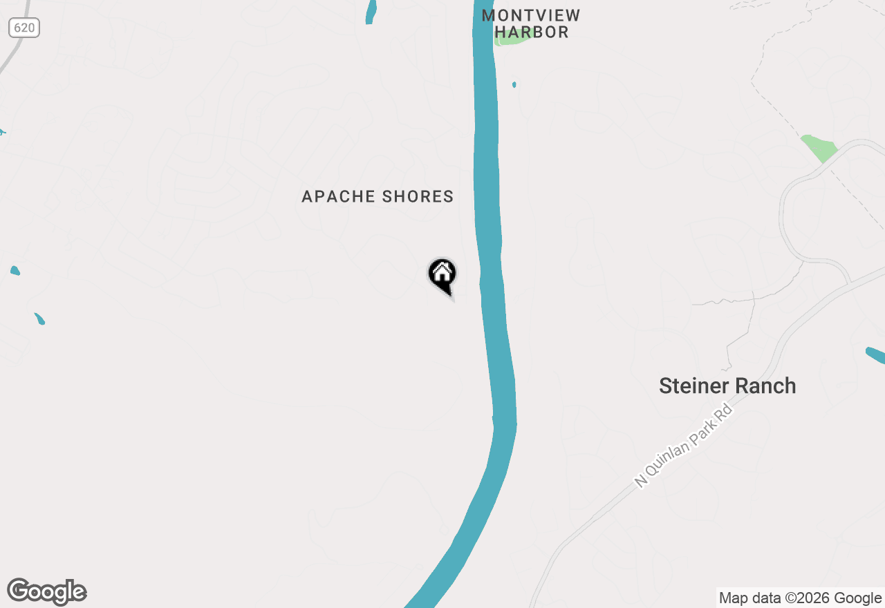 Map of 13607 Hunters Pass, Austin, TX 78734