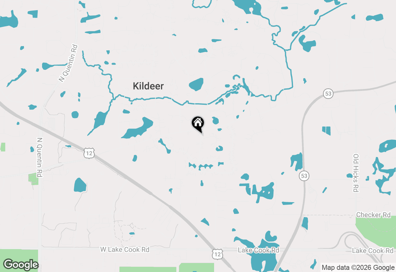 Map of 20820 N Middleton Drive, Kildeer, IL 60047