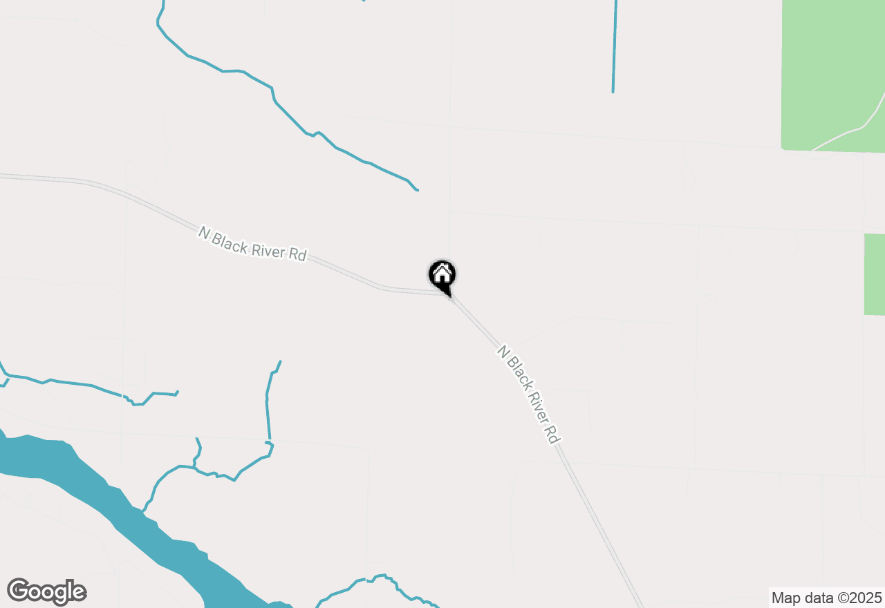 Map of 10555 N Black River Road, Cheboygan, MI 49721