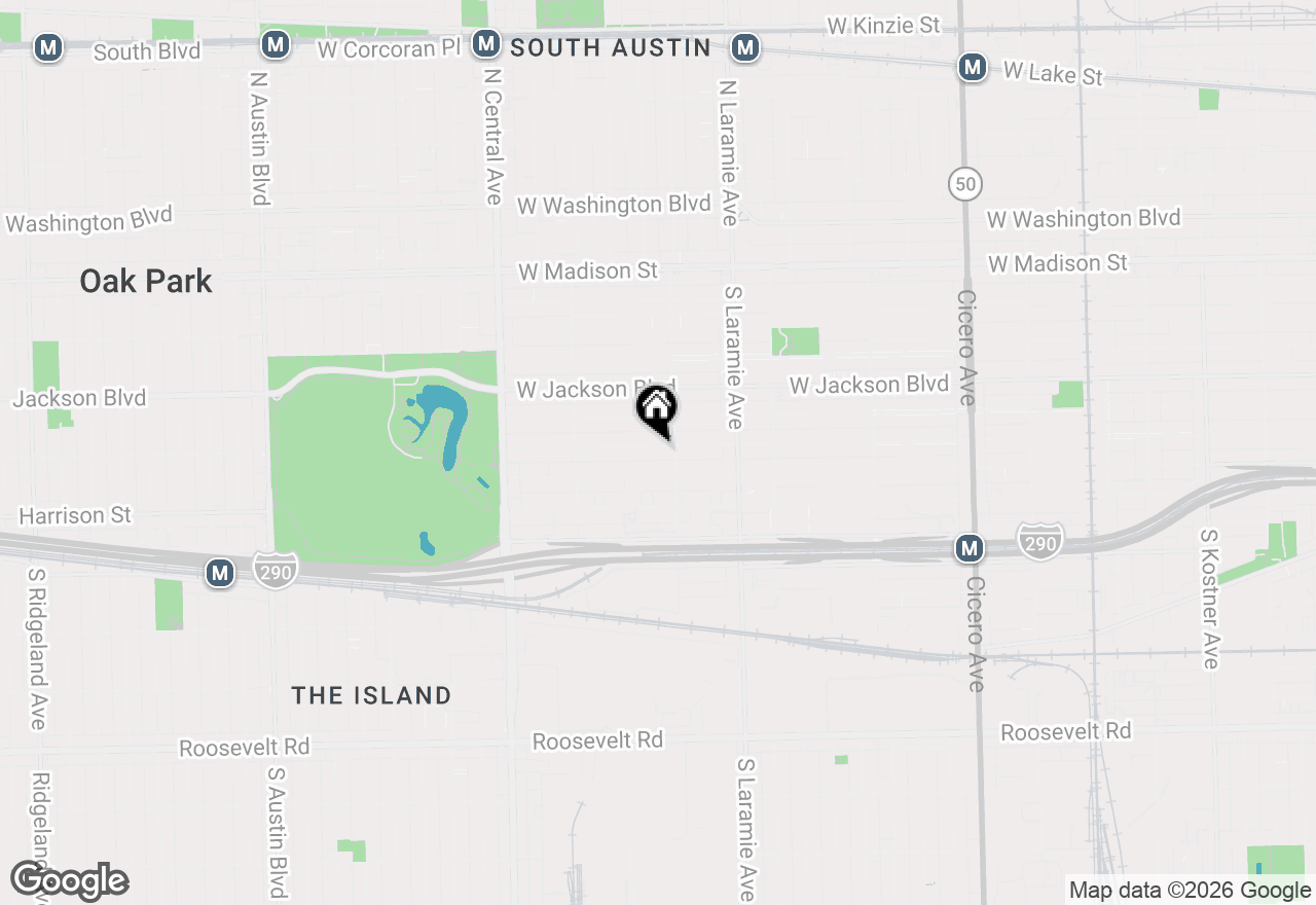 Map of 5317 W Van Buren Street, Chicago, IL 60644