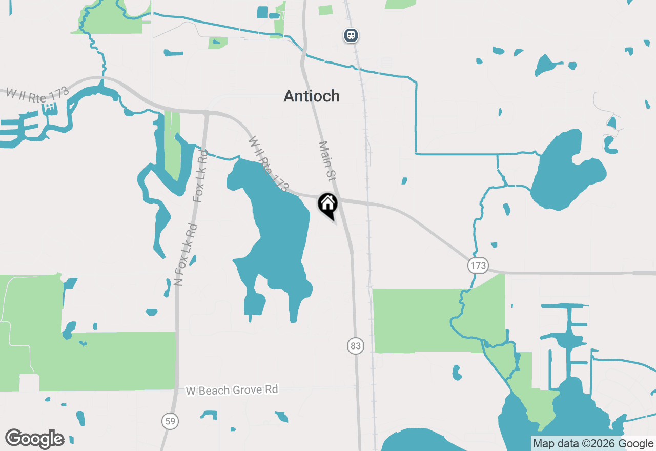 Map of 316 Buena Terrace, Antioch, IL 60002