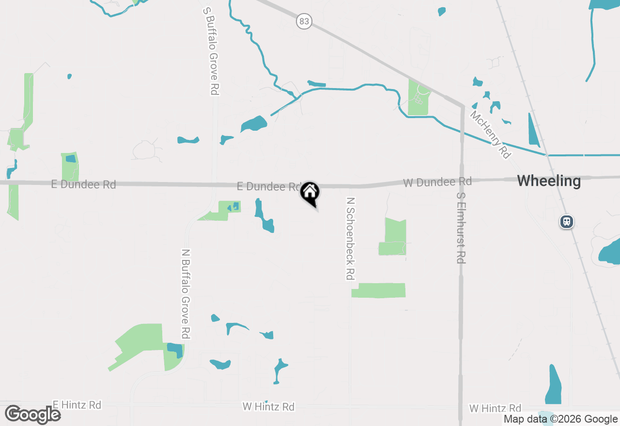 Map of 481 Sussex Court, Buffalo Grove, IL 60089