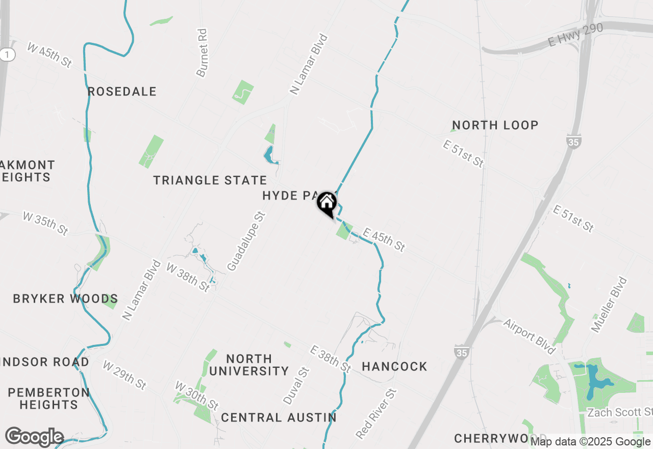 Map of 4409 Speedway #201, Austin, TX 78751
