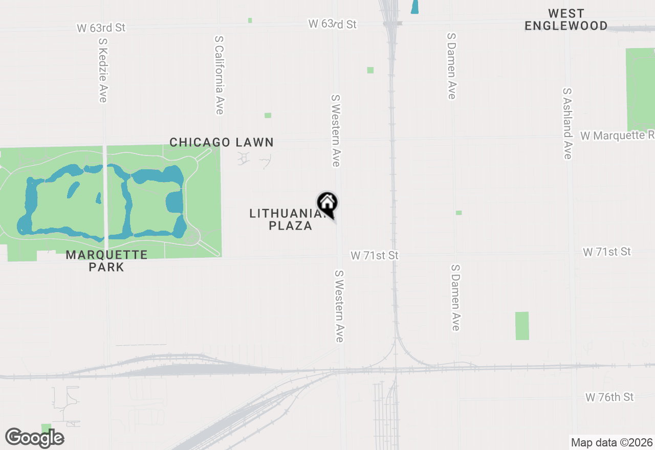 Map of 6957 S Artesian Avenue #1, Chicago, IL 60629