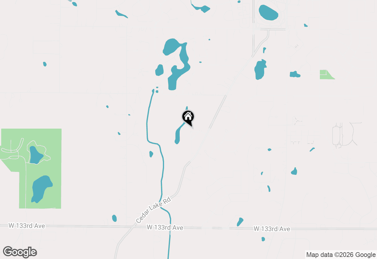 Map of 12704 Whitcomb Street, Crown Point, IN 46307