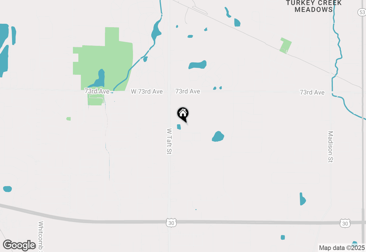 Map of 2034 W 75th Place #36, Merrillville, IN 46410