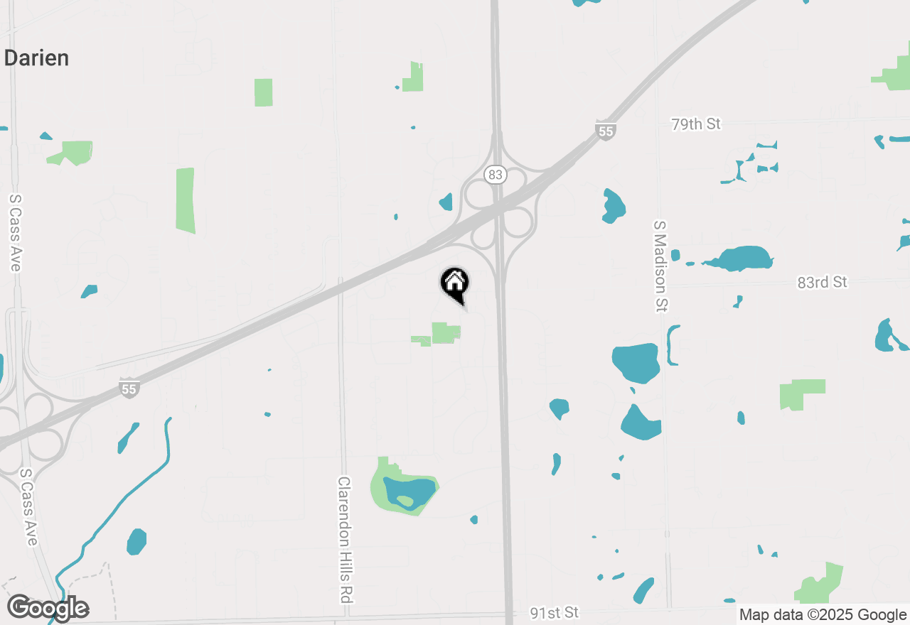 Map of 124 Sunrise Avenue, Willowbrook, IL 60527