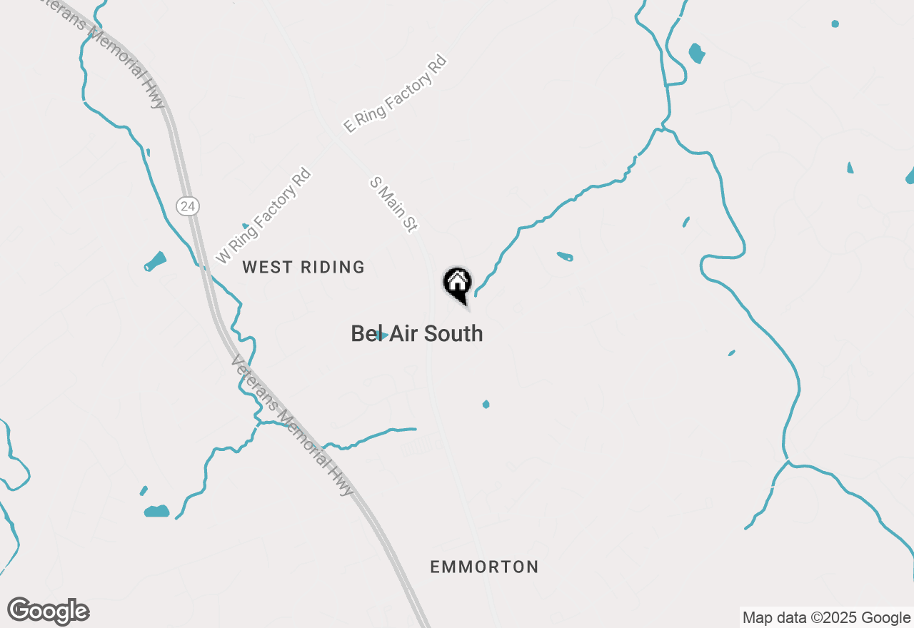 Map of 15 Glengate Court, Bel Air, MD 21014