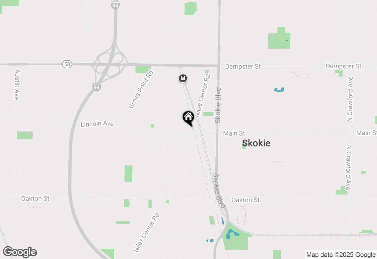 Map of 4940 Main Street, Skokie, IL 60077