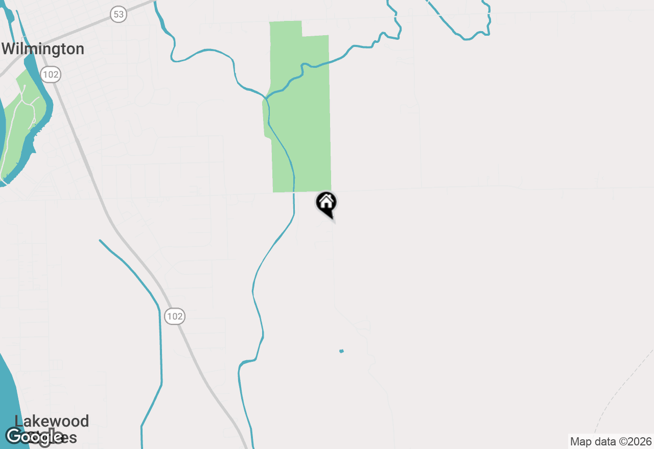 Map of 32410 S Butcher Lane, Wilmington, IL 60481