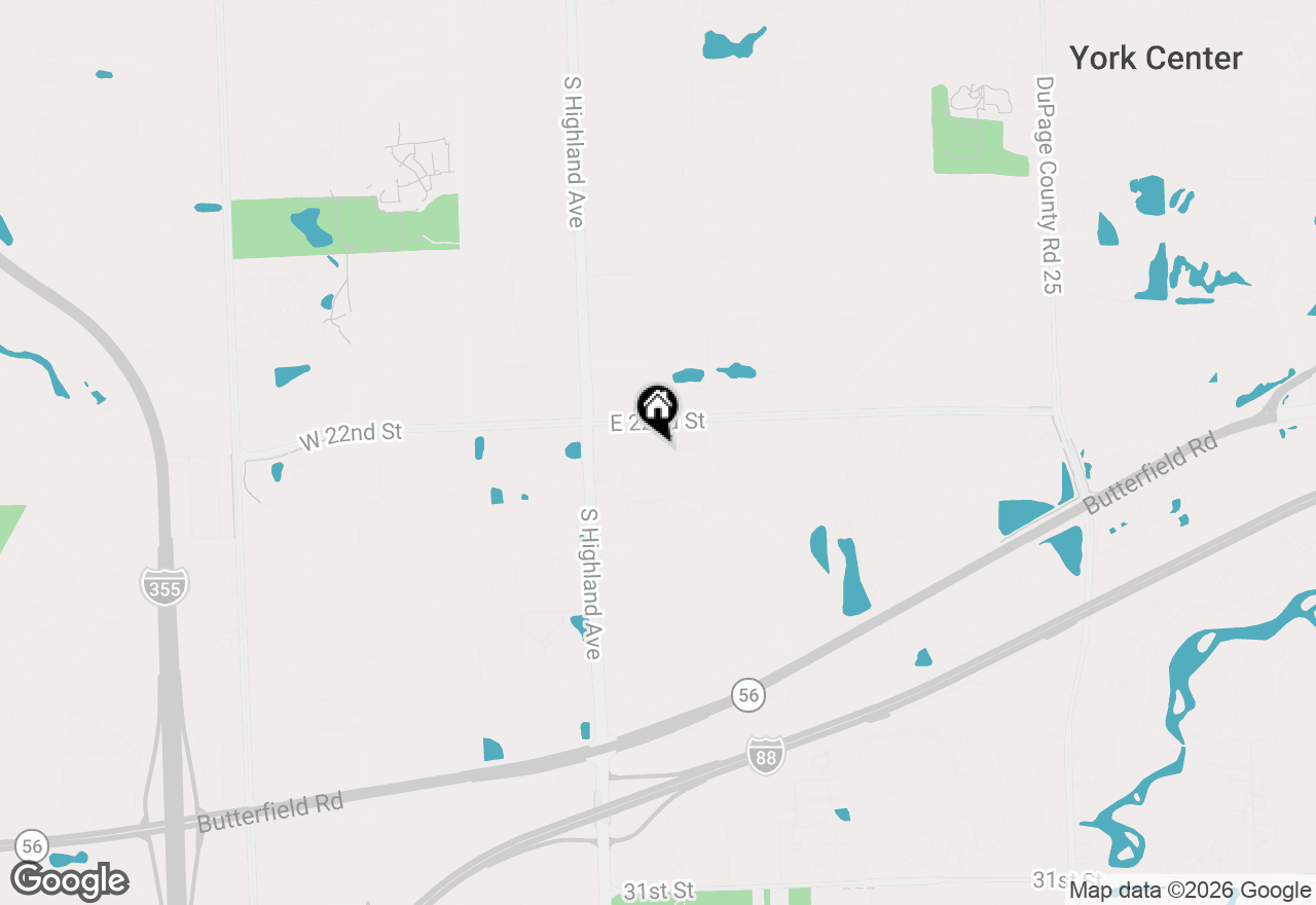 Map of 2211 S Stewart Avenue #6A, Lombard, IL 60148