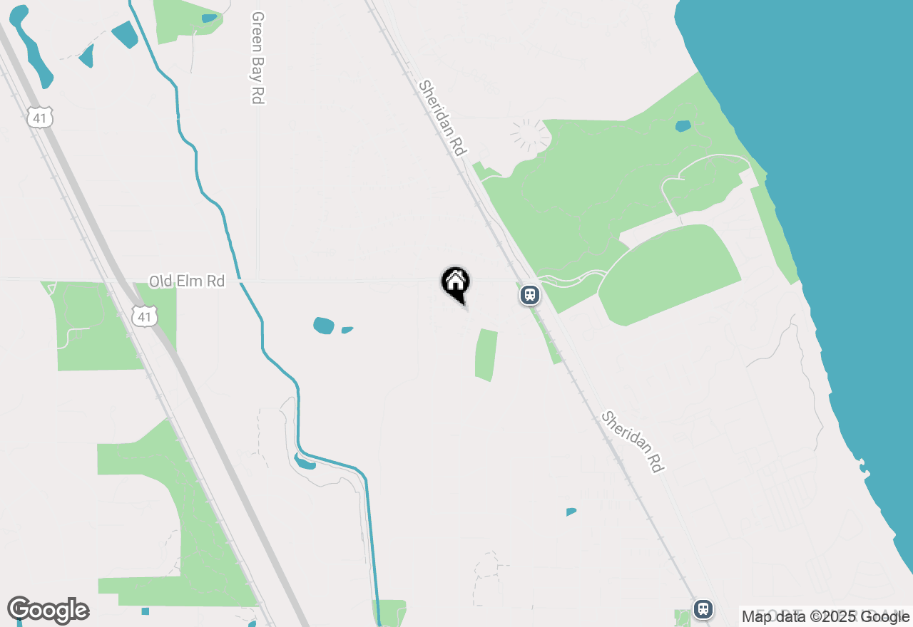 Map of 644 Hyacinth Place, Highland Park, IL 60035