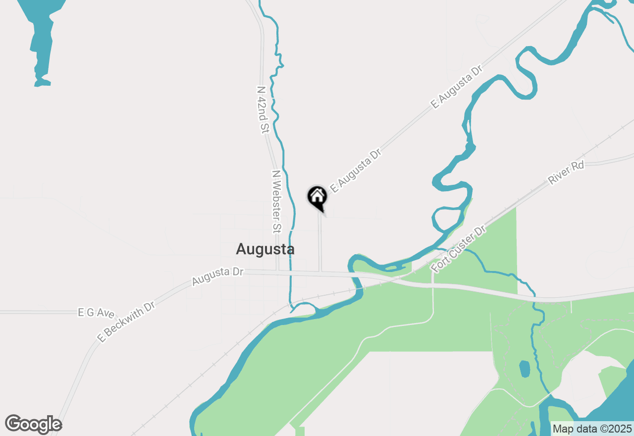 Map of 413 N Augusta Drive, Augusta, MI 49012