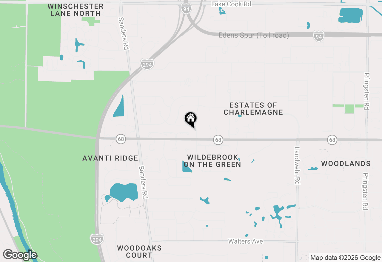 Map of 3918 Dundee Road, Northbrook, IL 60062