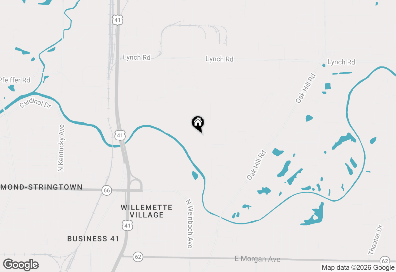 Map of 2942 Palomar Drive, Evansville, IN 47711