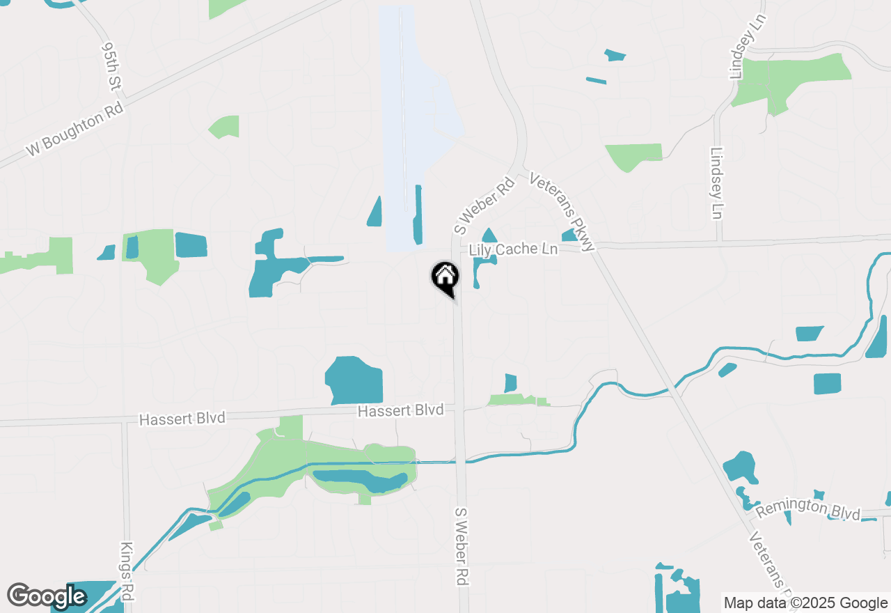 Map of 309 Inner Circle Drive, Bolingbrook, IL 60490