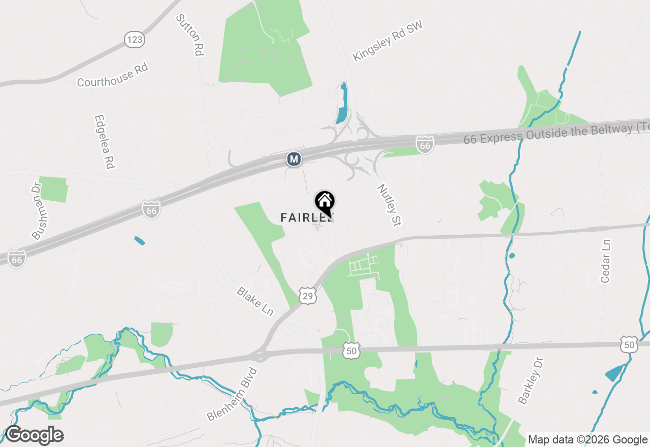 Map of 9522 Canonbury Square, Fairfax, VA 22031