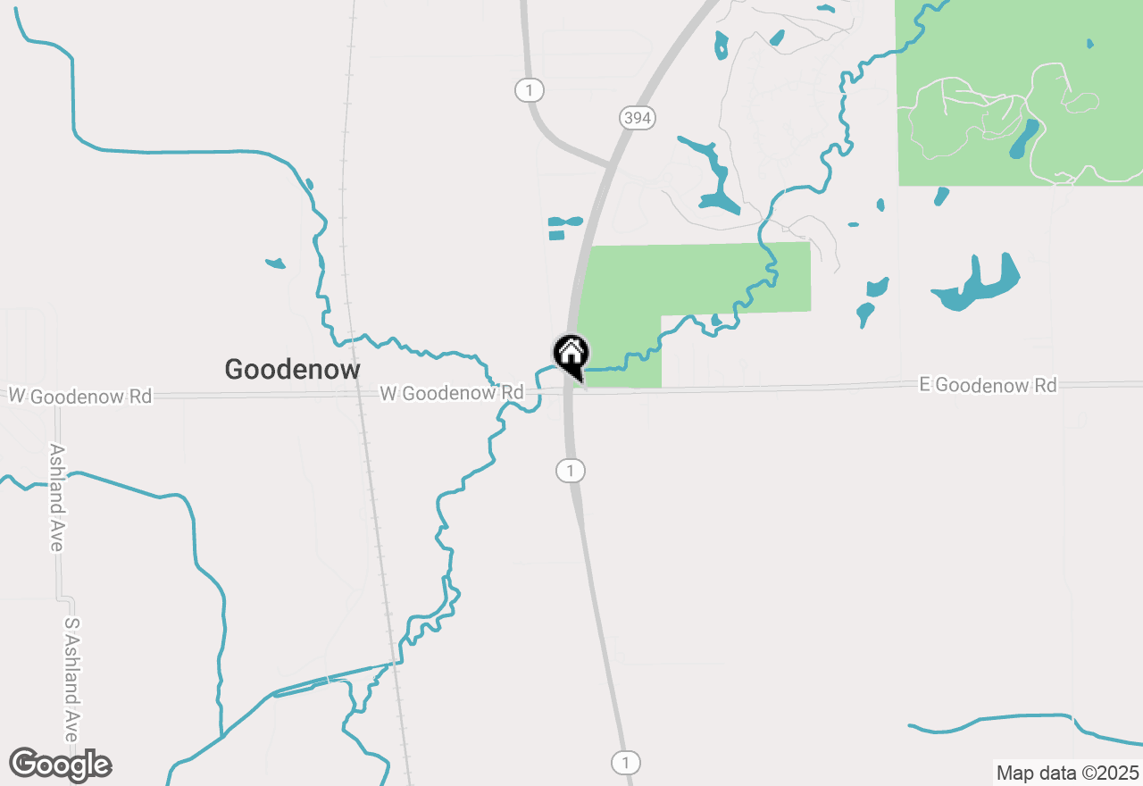 Map of 751 W Goodenow Road, Beecher, IL 60401