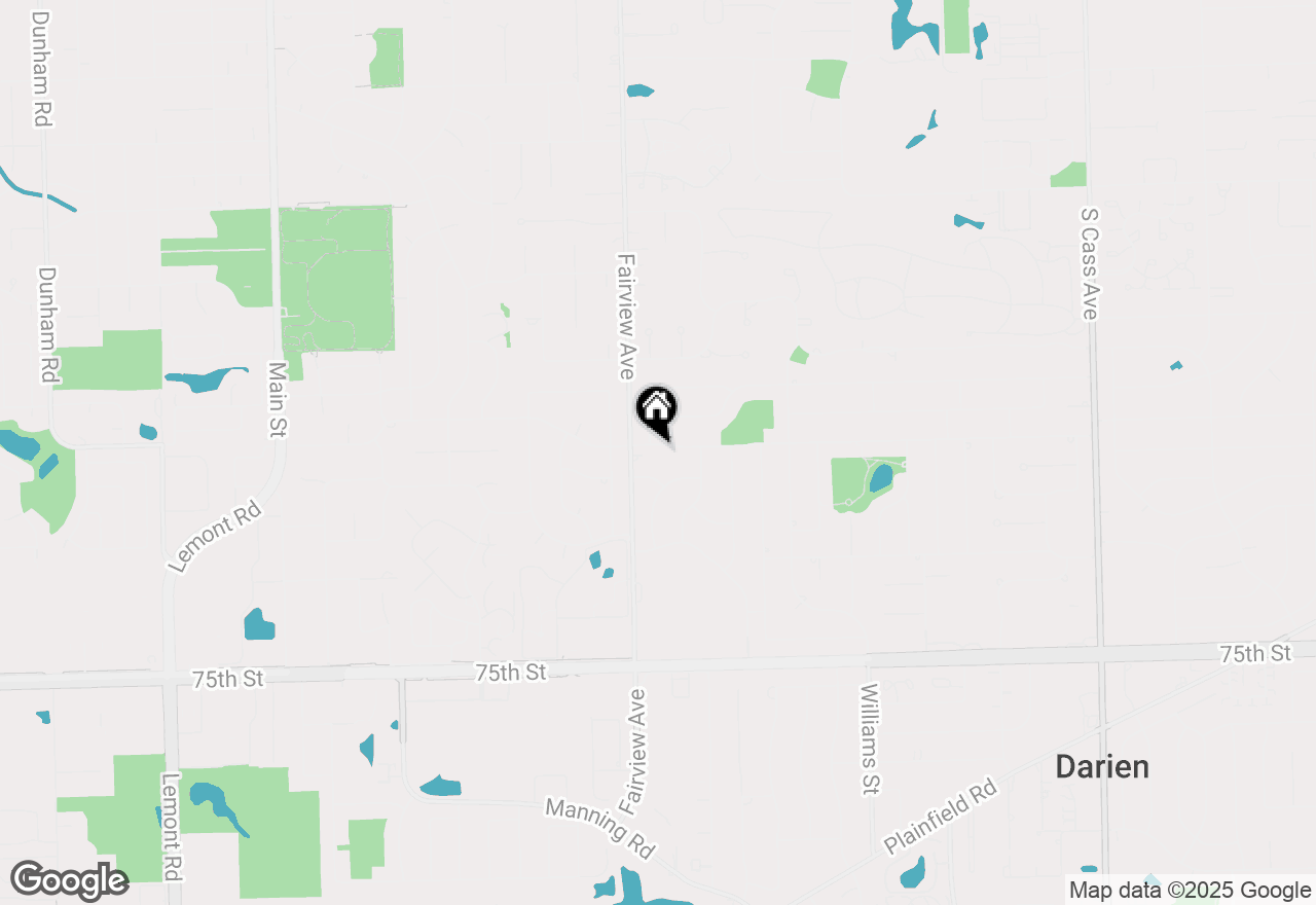 Map of 1921 71st Street, Darien, IL 60561