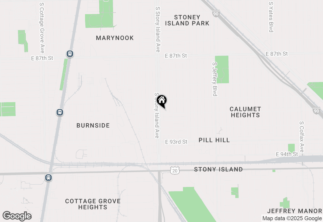 Map of 9051 S Stony Island Avenue, Chicago, IL 60617