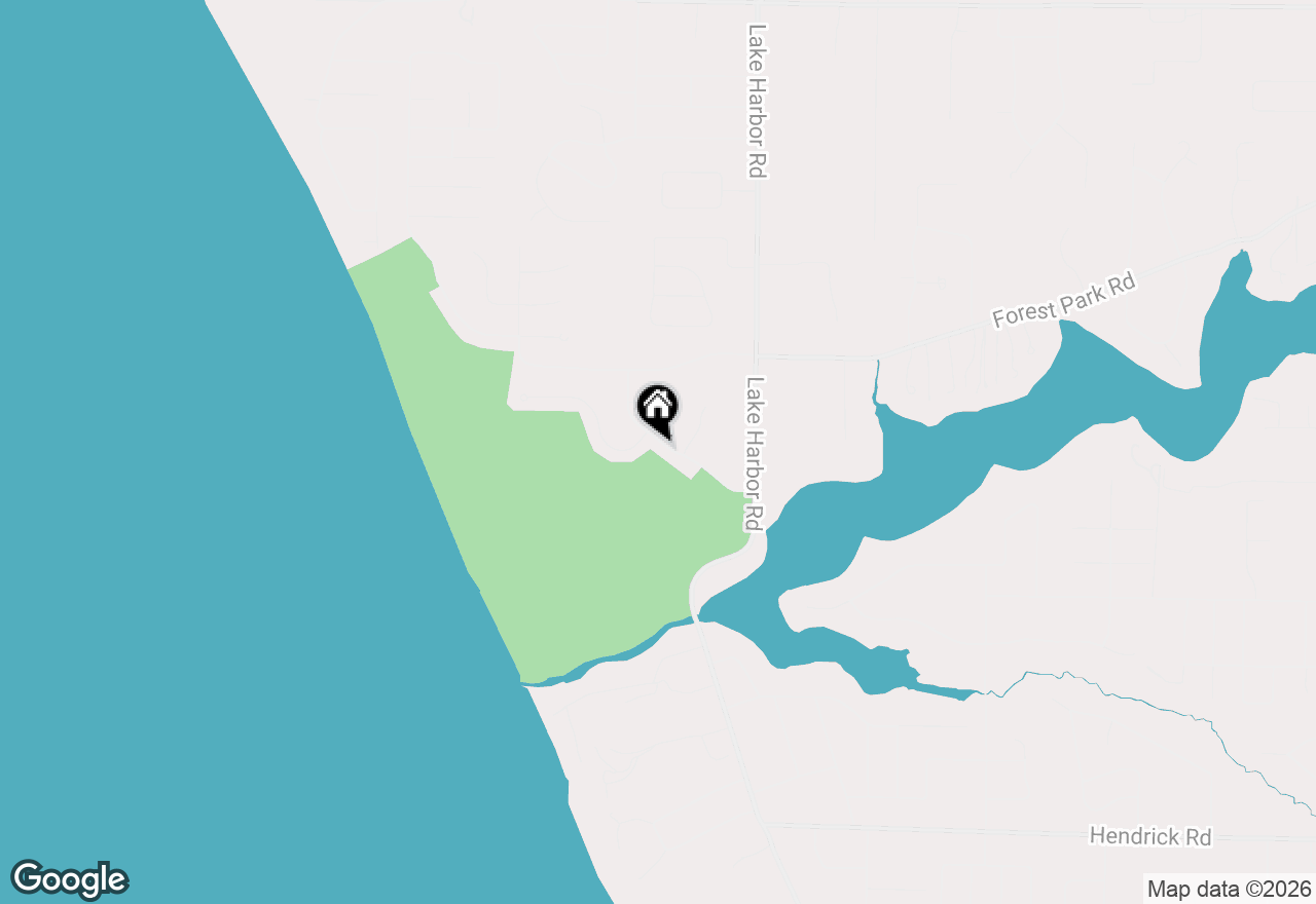 Map of 1949 Forest Glen Drive, Muskegon, MI 49441