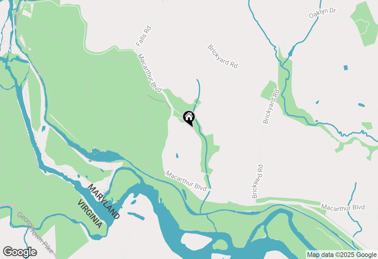 Map of 7818 Whiterim Terrace, Potomac, MD 20854