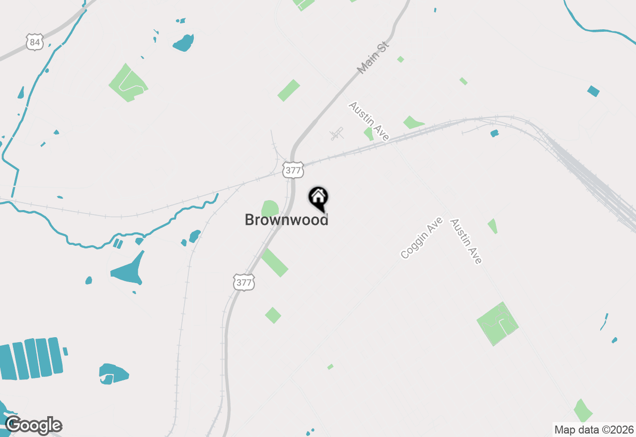 Map of 602 5th Street, Brownwood, TX 76801