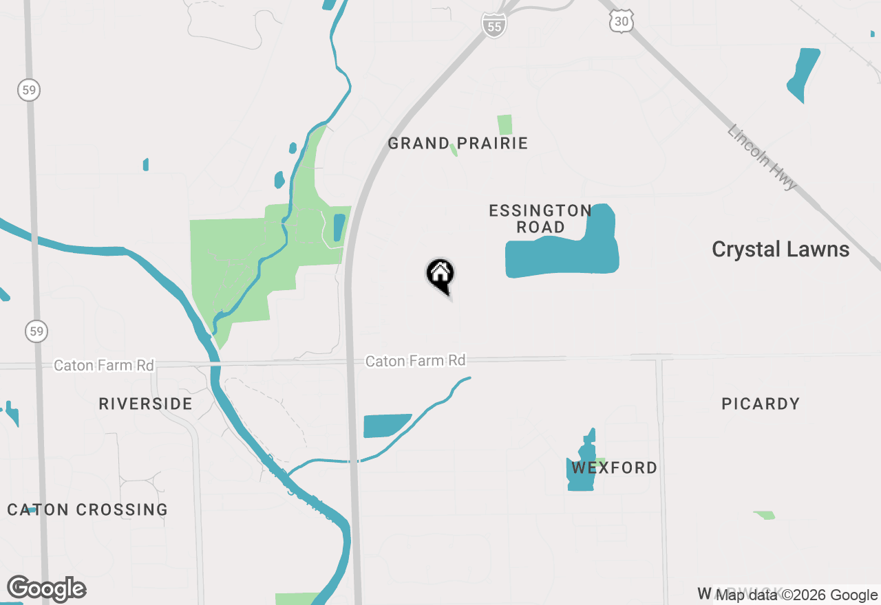Map of 2420 Regan Road, Joliet, IL 60431