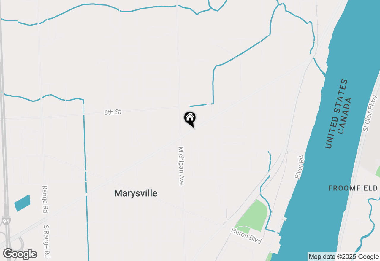 Map of 1600 Gratiot Boulevard, Marysville, MI 48040