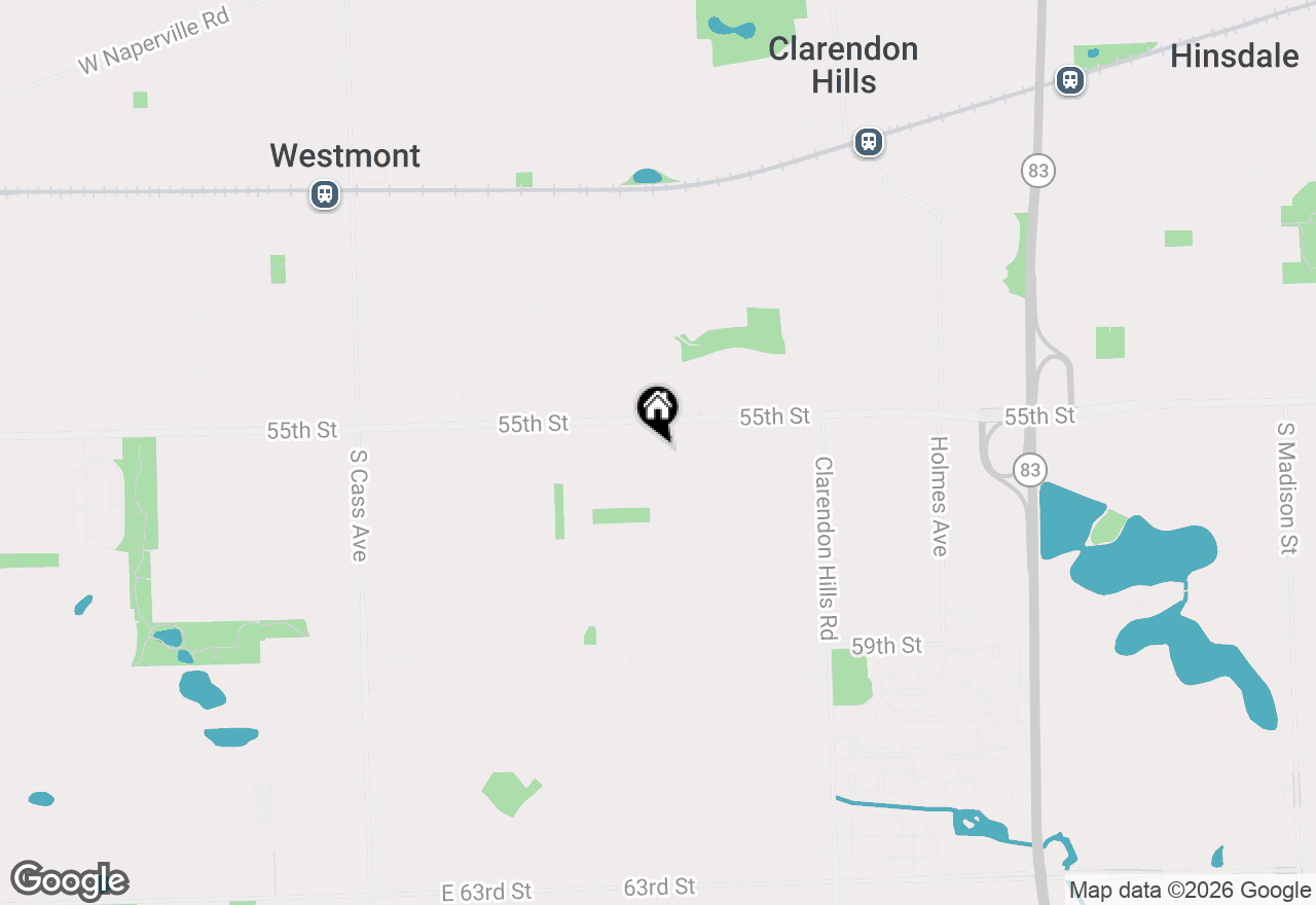 Map of 385 Coventry Court #385, Clarendon Hills, IL 60514