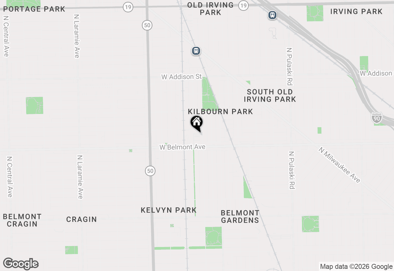 Map of 3238 N Kilbourn Avenue #14, Chicago, IL 60641