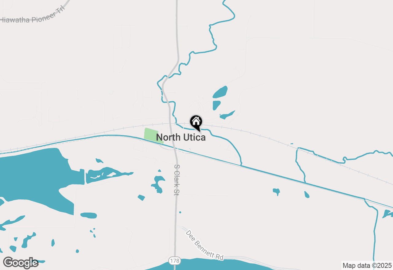 Map of 221 E Grove Street, Utica, IL 61373