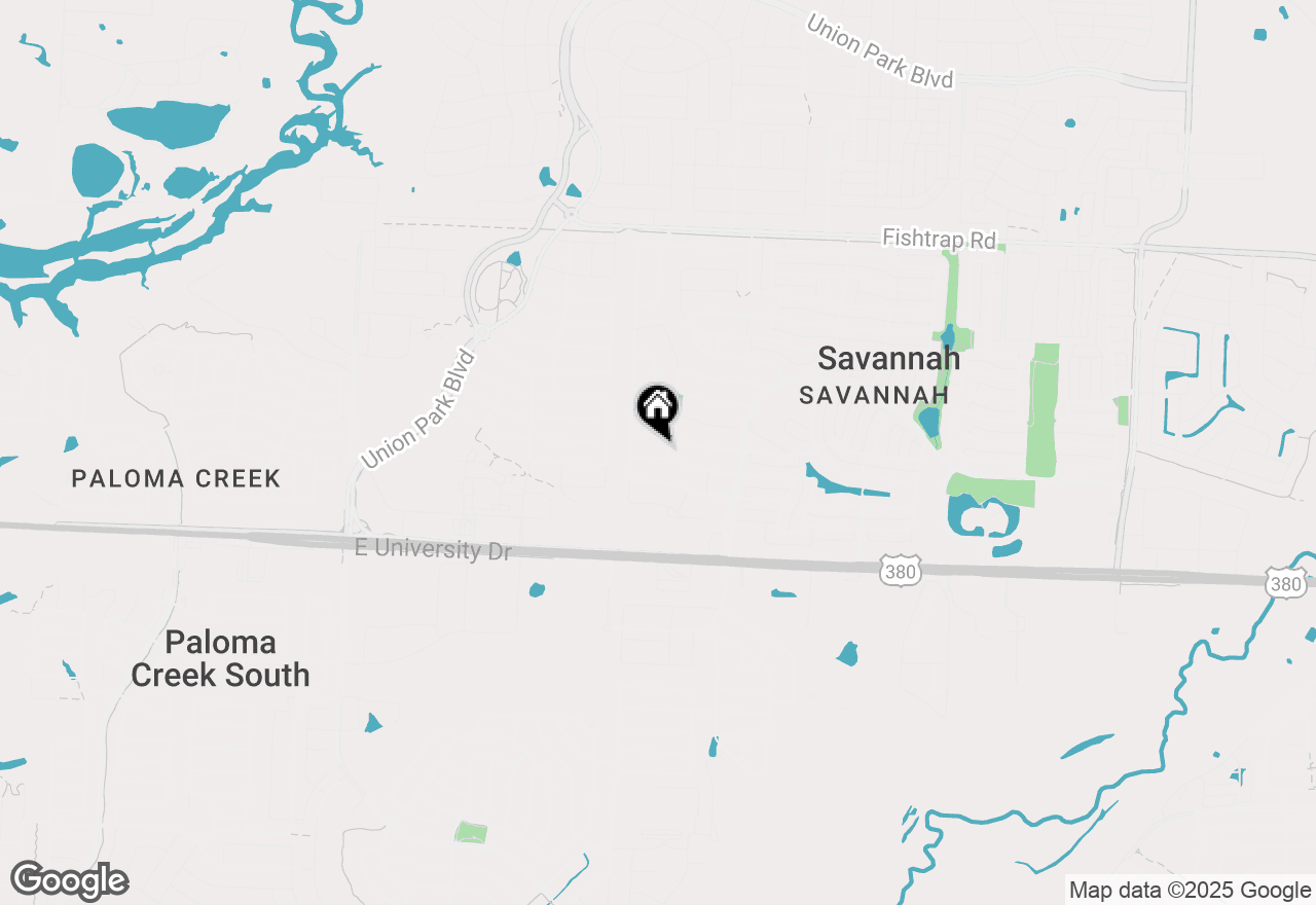Map of 724 Marietta Lane, Aubrey, TX 76227