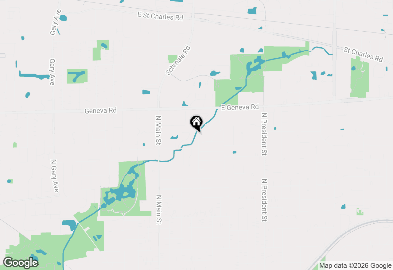 Map of 1920 N Washington Street, Wheaton, IL 60187