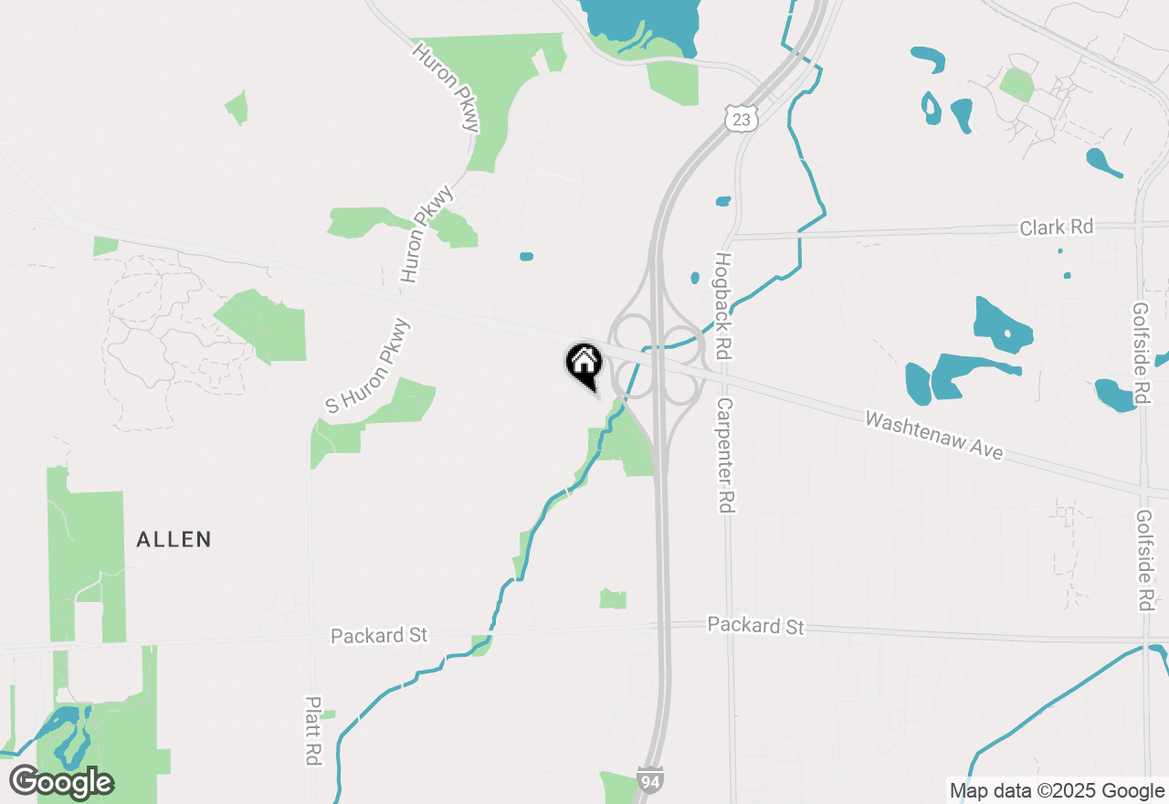 Map of 1 Bristol Court, Ann Arbor, MI 48104