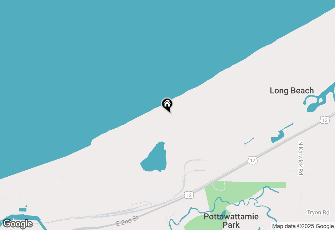 Map of 1852 Lakeshore Drive, Michigan City, IN 46360