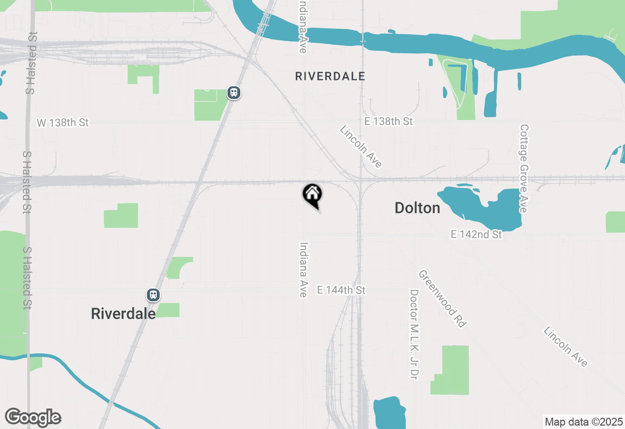 Map of 212 E 141st Place, Dolton, IL 60419