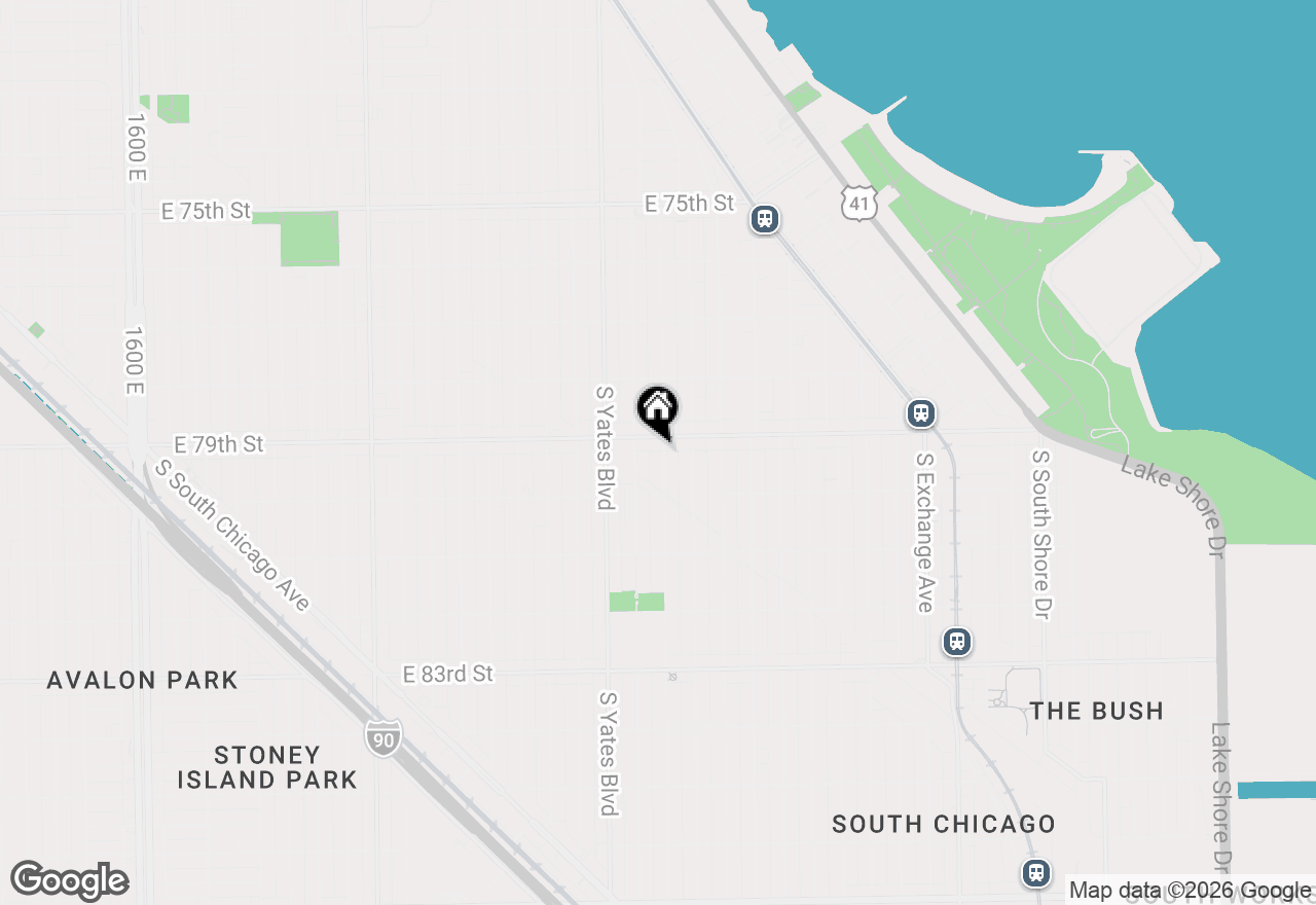 Map of 7914 S Essex Avenue, Chicago, IL 60617